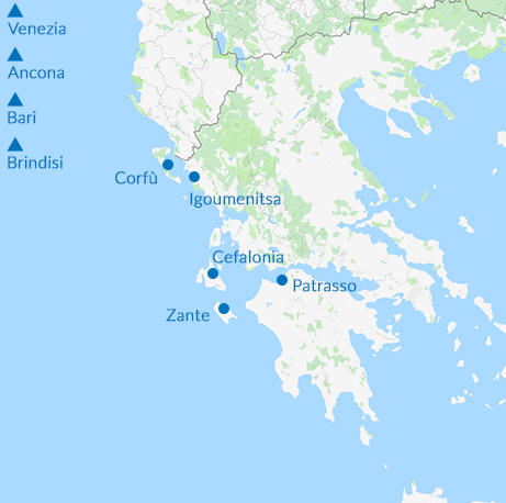Traghetti per la Grecia - tutti i porti
